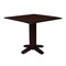 International Concepts Round 36 in Square Dual Drop Leaf Dining Table, Rich Mocha, 36 W, 36 L, 30 in H, Wood, Rich Mocha T15-36SDP - alternate 1